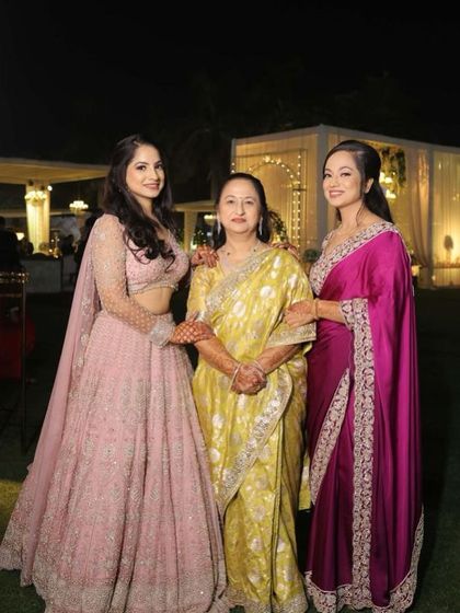 Family portraits are so special. I did the makeup for these three lovely ladies for a wedding event.