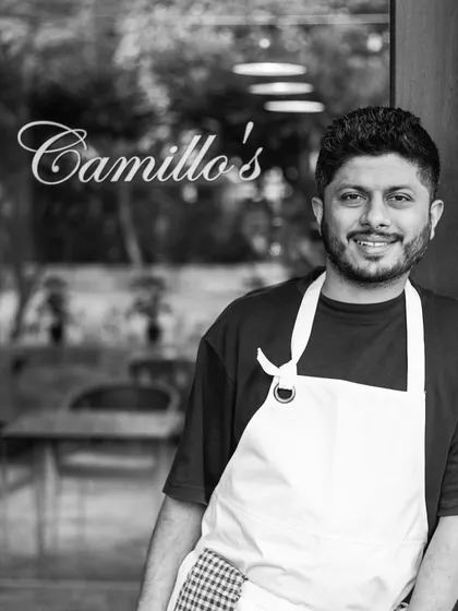 Welcome to Camillo's. I'm Chef Sudeep, and I'm so happy to share my passion for good food with you. My goal is simple: to create delicious meals that make you smile.