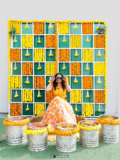 Rakshith Shetty - Wedding Photography Vibrant Celebrations: Haldi & Sangeet photo 19