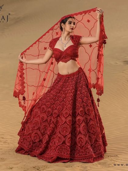 Meraj Couture - Luxury Occasion Wear The Eternal Red Bride photo 6
