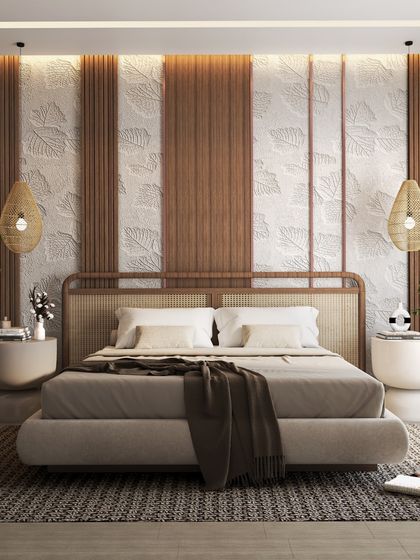 Houzlook - Full Home Interior Design & Turnkey Execution Serene & Stylish Bedrooms photo 30