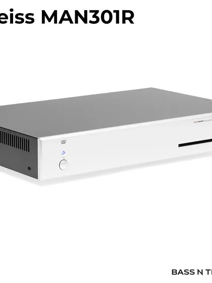 The Weiss MAN301R music server, a must-have for enthusiasts who want to manage a large digital library with the best possible sound quality.