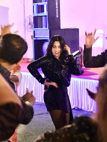 Dancing with the guests is one of my favorite things to do. We create an interactive and inclusive atmosphere at every private party.