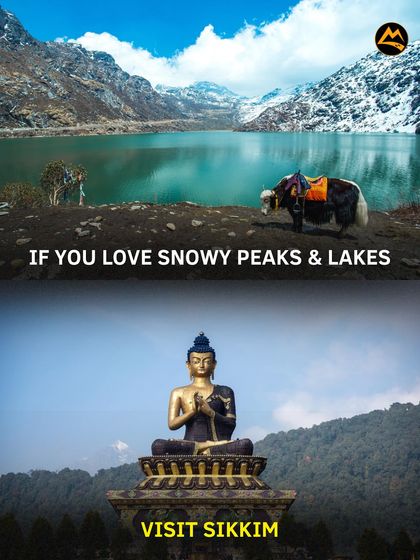 If you love snowy peaks and pristine lakes, my Sikkim trip is for you. We explore places like the stunning Tsomgo Lake and see giant Buddha statues with Himalayan backdrops.