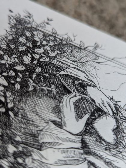 Kalaa Rahasya - Custom Portraits & Illustrations Detailed Ink Illustrations photo 4