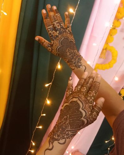Semi-Bridal Mehndi