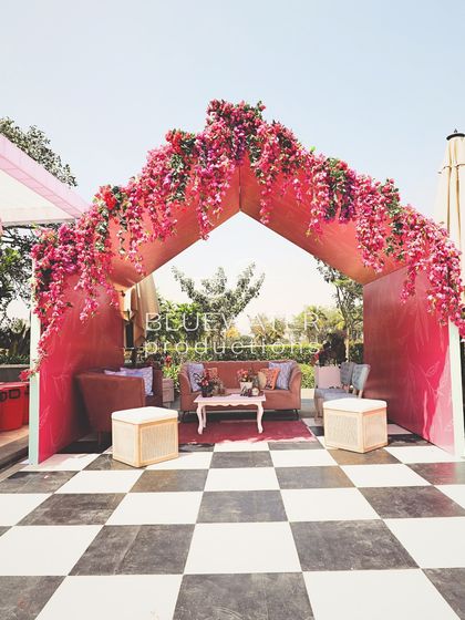 Sneha & Shahil - Wedding Decor and Production The Guest Journey: Entrances, Lounges & Dining photo 28