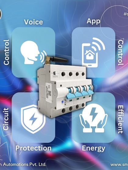 Our Smart MCB is built on four pillars: Voice and App Control for convenience, Circuit Protection for safety, and Energy Efficiency for cost savings. It's a comprehensive solution for modern electrical management.