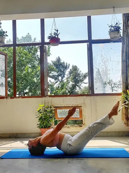 Matasyasana (Fish Pose) is a beautiful heart opener. It creates space in the chest and throat, helping to release stored emotions and strengthen the neck and upper back.