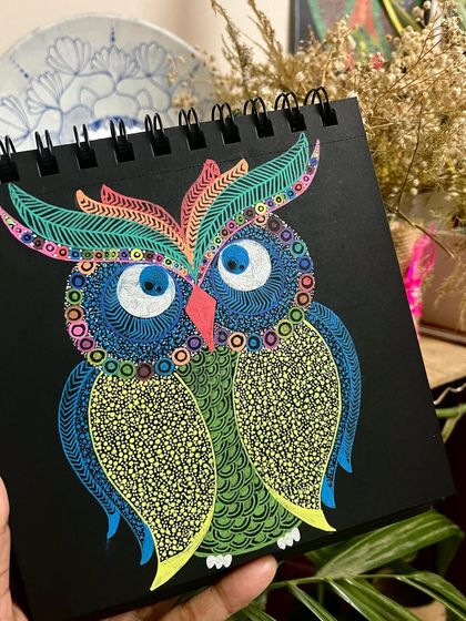 Mandala & Dot Art Wall Decor photo 80