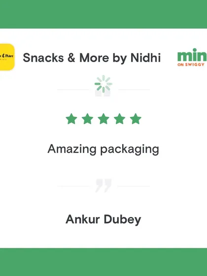 More positive feedback on the packaging. It's a crucial part of the experience, and I'm glad it's meeting your expectations.