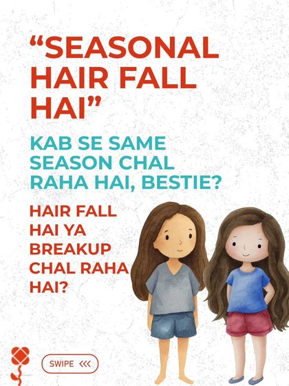 You call it "seasonal hair fall," but how long has this season been going on? It's time to stop making excuses and start understanding what your hair is trying to tell you about your health.