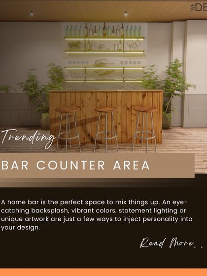 A bar counter on a terrace is the perfect social hub. We design these spaces to be both functional and stylish, using elements like eye-catching backsplashes, statement lighting, and of course, plenty of greenery to inject personality.