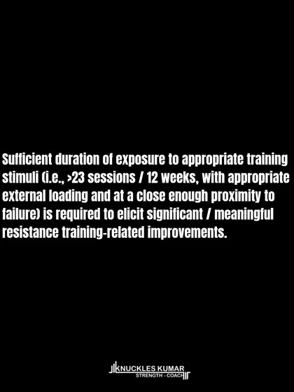 Stop jumping between programs. Meaningful strength and muscle adaptations require consistent exposure to a stimulus over time, typically 12 weeks or more. The biggest gains come from sticking with a plan and applying progressive overload intelligently.