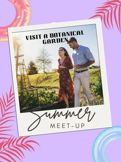For a serene and beautiful outing, visit a botanical garden. Stroll through lush greenery, admire the flowers, and enjoy a peaceful conversation in nature.
