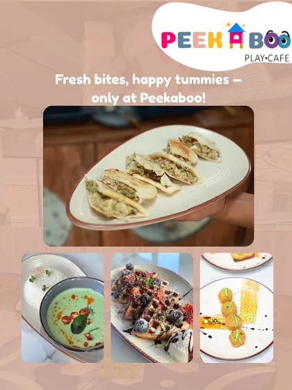 Fueling the fun with food everyone loves. Our in-house cafe prepares a delicious, MSG-free spread with kid-friendly favorites and gourmet options for adults, so everyone leaves happy.