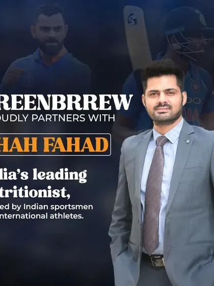 I am proud to partner with brands that prioritize health and to work with top performers who understand that nutrition is the cornerstone of excellence. My work with elite athletes, including members of the Indian cricket team like Virat Kohli, is built on a foundation of science, trust, and results.
