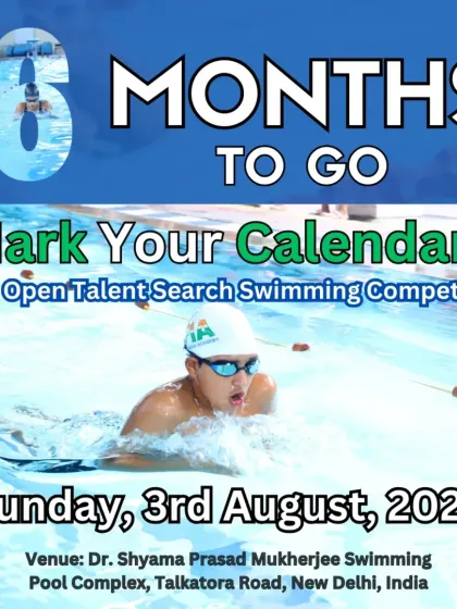 Mark your calendars. The countdown for the Delhi Open Talent Search begins, six months out from the big day.