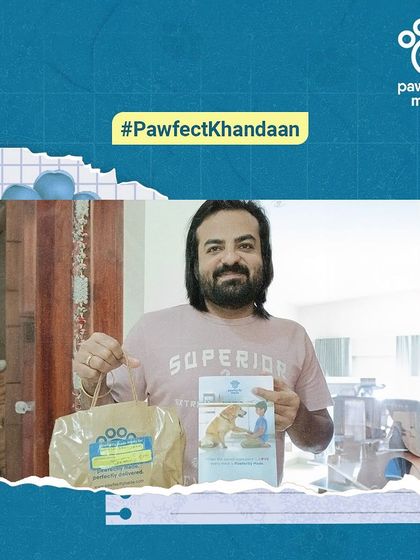 Another happy member of our growing family! Seeing you and your pet happy with our food makes our day.