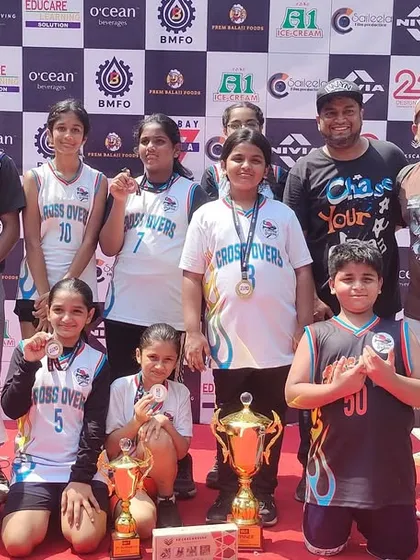 A group photo of our victorious players and coaches after a successful 3x3 tournament. We believe that teamwork makes the dream work, and this picture is proof.