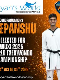 Competitive Taekwondo Training