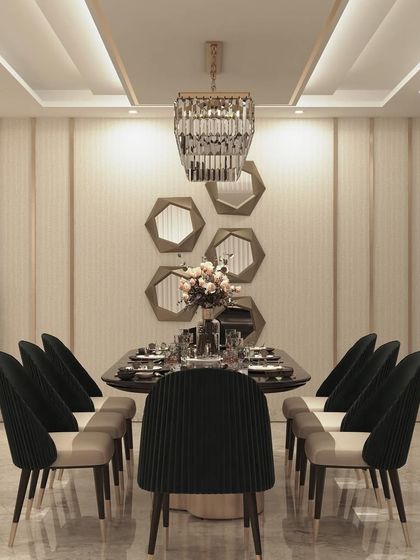 Latest Interiors by Shivam Manchanda - Turnkey Luxury Residential Interiors Grand Living & Dining Spaces photo 48