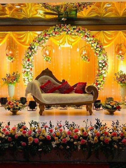 Sahaara Events - Event Decoration & Management Wedding & Reception Stages photo 24