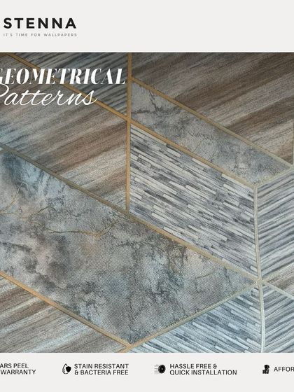 Stenna Wallpapers - Wallpaper Supply & Installation Geometric & Modern Patterns: Contemporary Style photo 5
