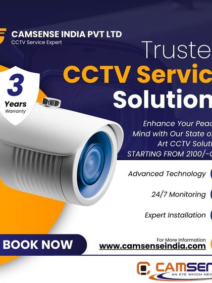 My trusted CCTV solutions come with a 3-year warranty for your peace of mind. I provide advanced technology and expert installation, with packages starting as low as 2,100 rupees.