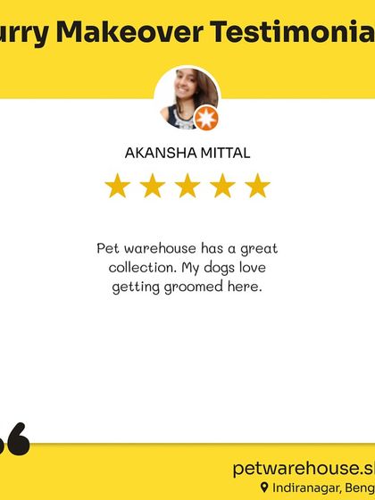 Pet Warehouse - Pet Grooming Services Words from Our Pet Parents photo 14