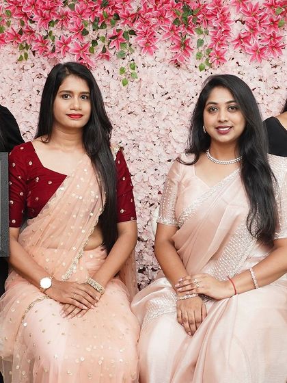 The talented graduates of Batch 13, all set to take on the world of professional makeup.