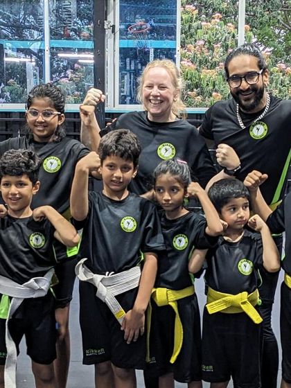 Little fighters, big dreams. These are some of our young warriors in the making after another great class.