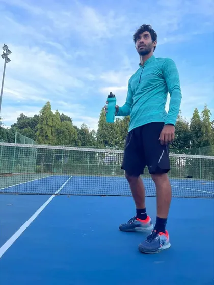 Staying hydrated is a critical part of peak performance. Whether we're on the tennis court or in the gym, I make sure we're taking care of our bodies to get the most out of every single workout.