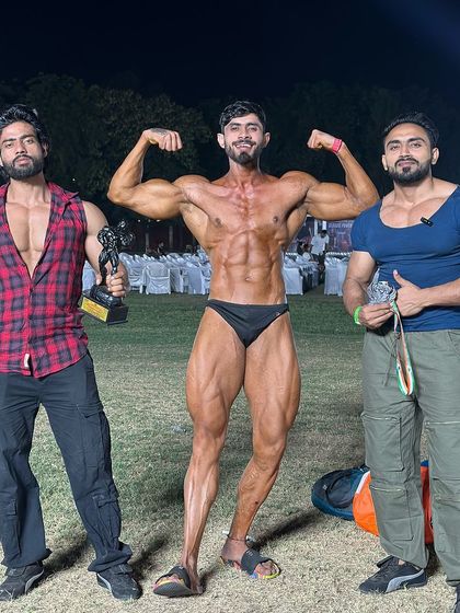 Another team photo celebrating the win.