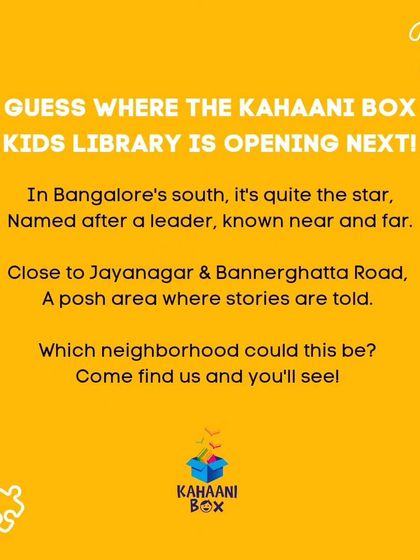 Kahaani Box Kids Library - Library Membership with Home Delivery We're Growing! New Library Locations photo 24