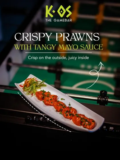 We know games and good food go hand in hand. Our Crispy Prawns with Tangy Mayo are the perfect fuel for your next win. They're crisp, juicy, and seriously addictive.