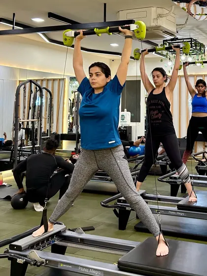 This MOTR workout combines cardio, balance, and strength training. It's a full-body challenge that's as fun as it is effective.
