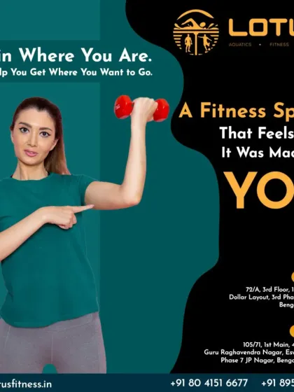 Lotus Sports and Fitness - Swimming & Aquatic Fitness Our Fitness Philosophy & Community photo 4