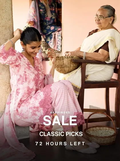 A heartwarming moment from our sale on Classic Picks. My clothes are designed to be loved by all generations, and this image captures that perfectly.