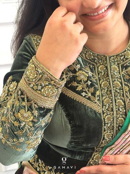 Ganavi Couture - Custom Indian Bridal & Occasion Wear Our Cherished Brides photo 18