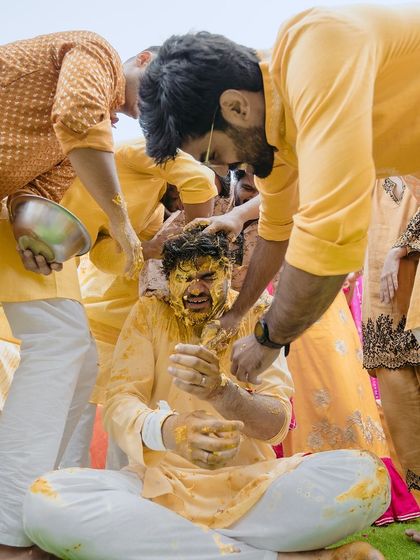 Happy Stillz - Lifestyle & Event Photography Haldi & Mehndi: The Colors of Joy photo 45