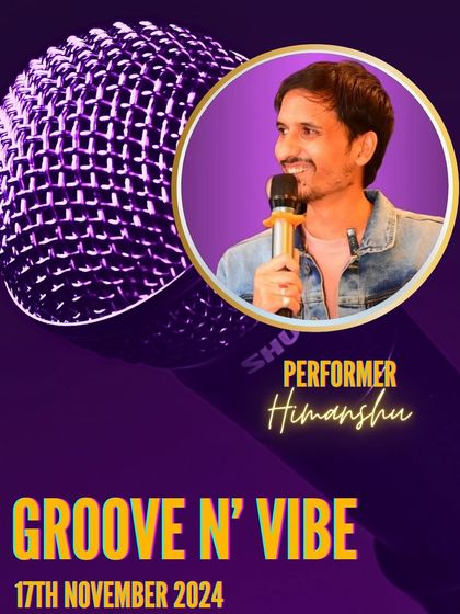 Himanshu, another talented performer, sharing his art with our community. We are grateful for every artist who lends their voice to our cause.