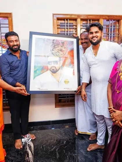 Seeing a whole family and community come together to gift and receive one of my portraits is an incredibly rewarding experience.