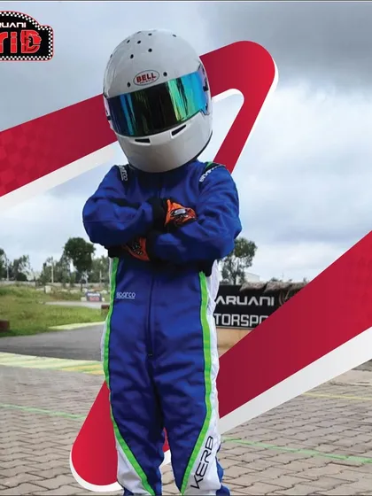 It's never too early to start. We provide professional-grade racing suits and helmets for our youngest drivers, because we believe in building champions from the ground up.