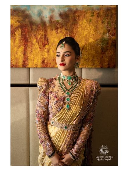 Geethanjali Venkatesh - Bridal & Wedding Makeup Regal South Indian Brides photo 38