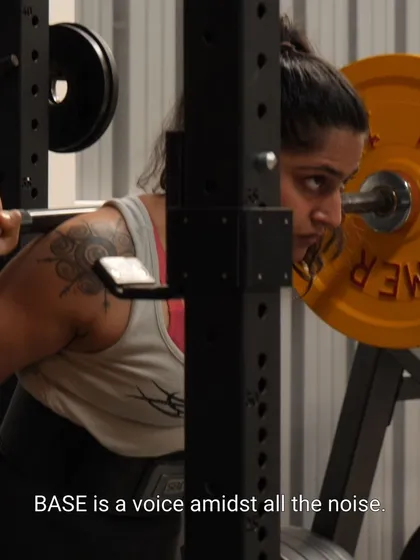 A glimpse from my upcoming film. BASE is a voice amidst all the noise, a place to focus on what matters: getting stronger, healthier, and building a sustainable lifestyle.