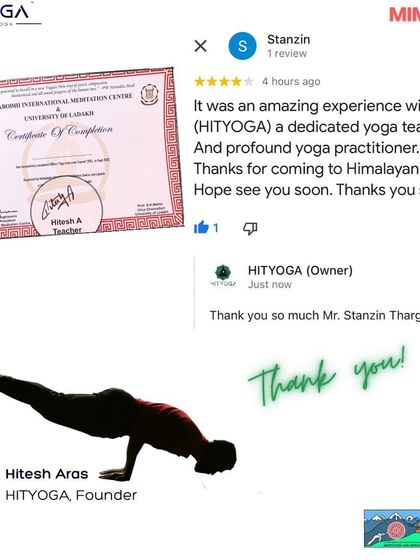 Hitesh Aras - Yoga Teacher Training & Certification Student Journeys & Testimonials photo 5