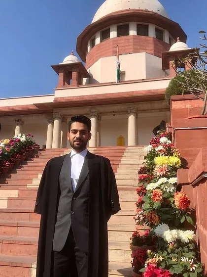On the steps of the Supreme Court, a place that inspires me to uphold the principles of justice in every document I draft and every case I take on.