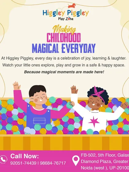 Making childhood magical every day. We provide a safe and happy space for your little ones to explore, play, and grow.