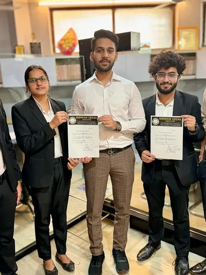 The May batch of interns proudly holding their certificates. This is a testament to their hard work and the successful completion of our demanding program.